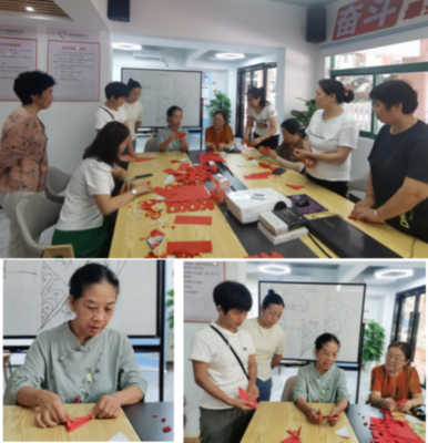 傳統(tǒng)剪紙賦能社區(qū) 坂田街道四季花城助力居民技能增收與勞務派遣服務